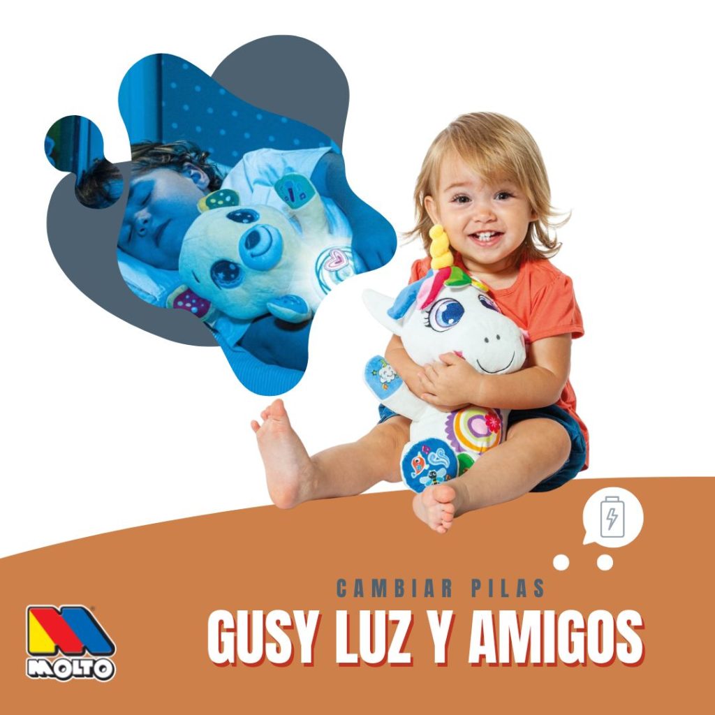 Por qué se asocia a los muñecos con luz para bebés con la marca Gusyluz