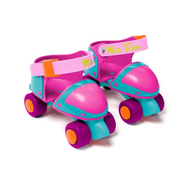 Meine Ersten Rollschuhe Pink - Verstellbar für Kinder