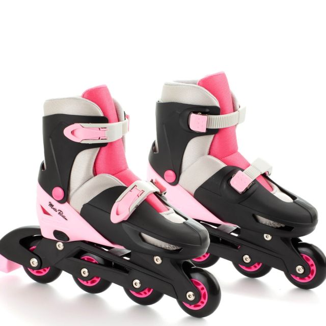 Patins à roues alignées réglables pour garçons, patins à roues
