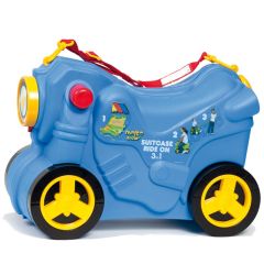 Molto Smiler Motorrad Kinderkoffer-Blau 10547