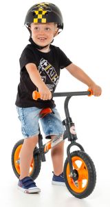 Bicicleta sin pedales Minibike Naranja Molto - sin casco