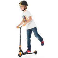 Deluxe Kinderroller Free Style Scooter - Orange
