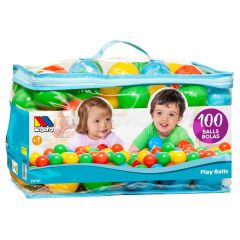 Balles colorées Molto pour piscine à balles 100 pcs. 23731