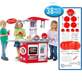 Cocina de juguete Molto Cook'n Play Electronic Nueva edición + Set acc. cocina