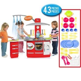 Cocina de juguete Molto Electronic Deluxe + Set acc. cocina 07153